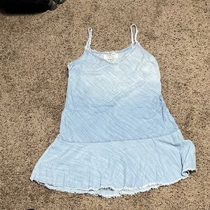 Anthropologie Cloth & Stone Light Blue Dress